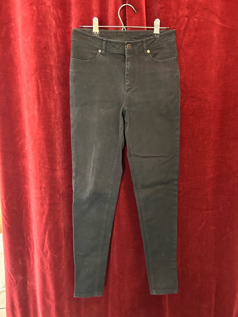 Rapha Black High-Waist Skinny Jeans